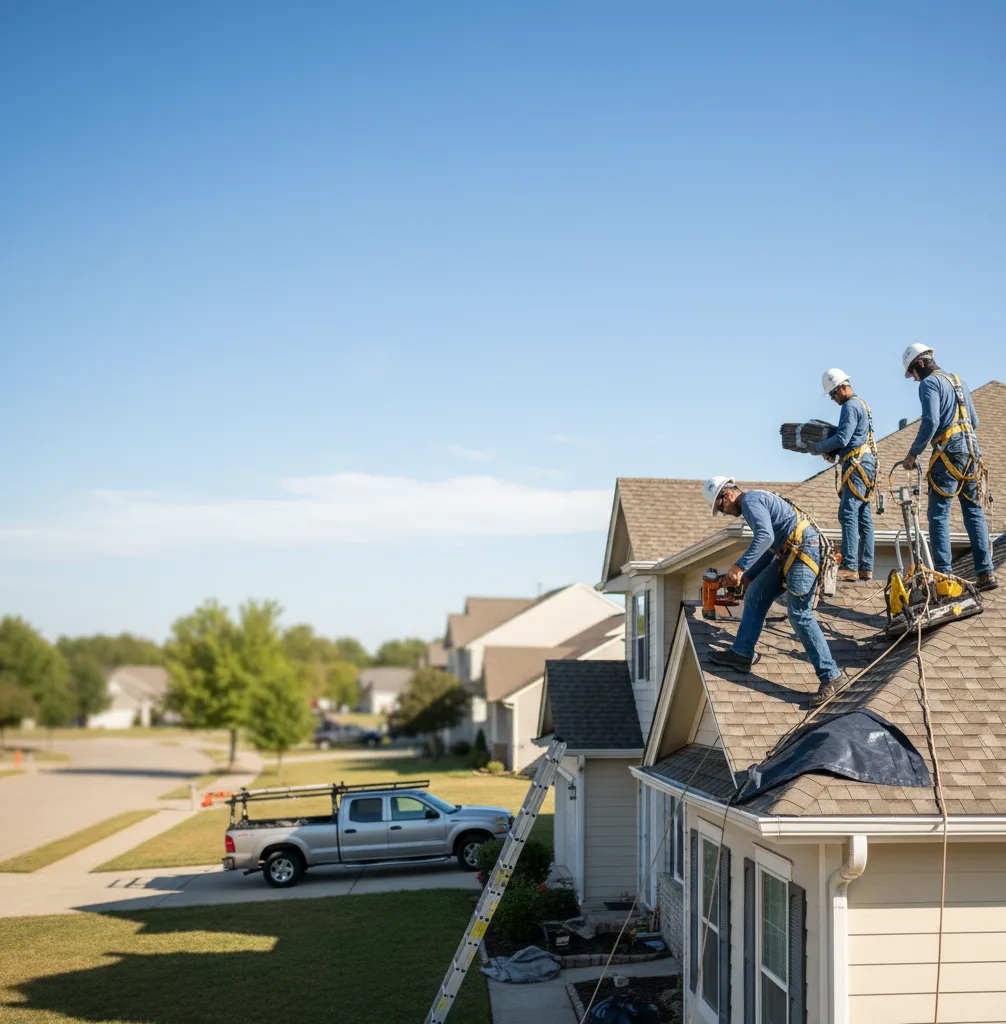 Roof Repair in Colwich